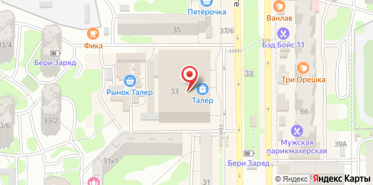 Салон Мир оптики на улице Зорге на карте