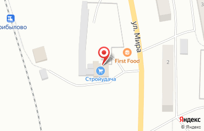 Магазин Стройудача на Приморском шоссе на карте