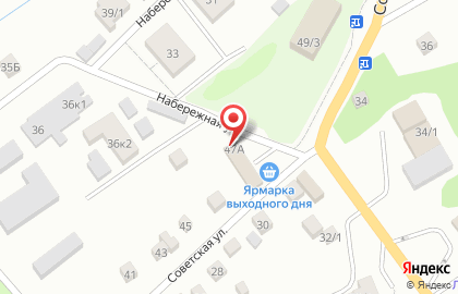 Магазин автотоваров на Советской улице на карте