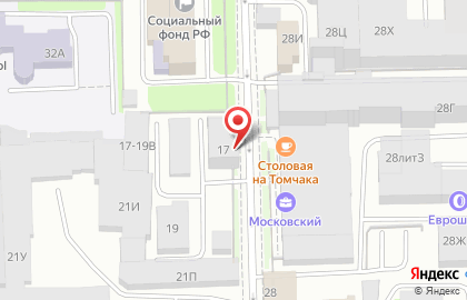 Торговая фирма РТК на Московских воротах на карте