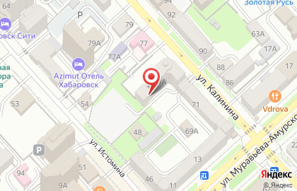 Интрига в Центральном районе на карте