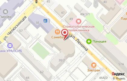Альянс Геокад на улице Ленина на карте