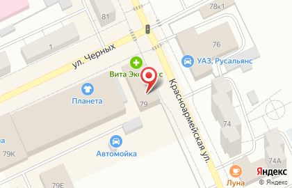 Студия Умка на карте