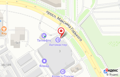 Автотехцентр Автомастер на проспекте Максима Горького на карте