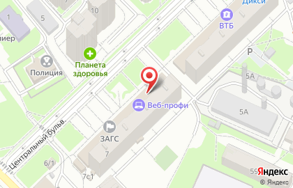 Магазин канцтоваров в Москве на карте