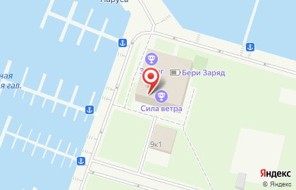 Кафе-бар Рында на Крестовском острове на карте