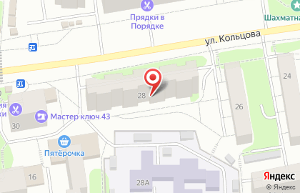 Бурим в Кирове на карте