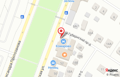 Автосервис Oazistm, сто на карте