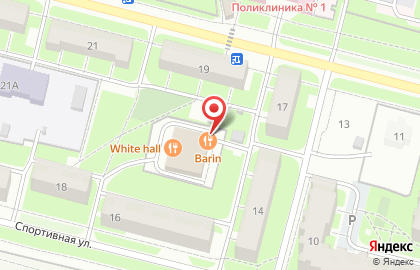 Бар-ресторан BarIn на карте