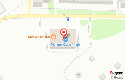 Гипермаркет Магнит Семейный на улице Максима Горького на карте
