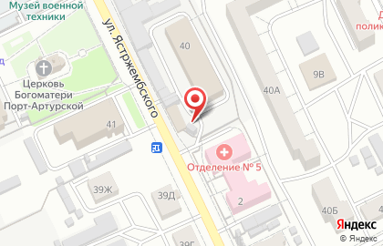 Водомат Вода Природная на улице Ястржембского, 40/2 на карте