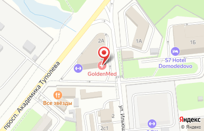 Компания Beralex на улице Ильюшина на карте