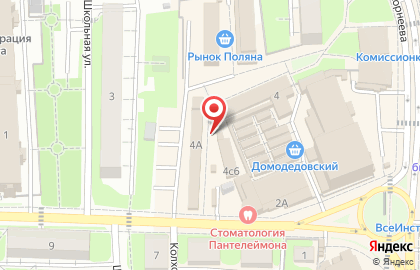Рынок Богатырь на улице Корнеева на карте