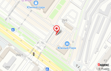 Автостоянка в Хабаровске на карте