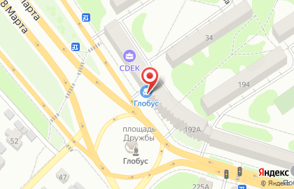 Студия мебели Глобус в Ленинском районе на карте