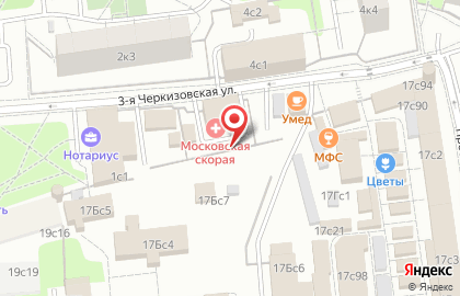 Аргуссофт Компани на 3-й Черкизовской улице на карте