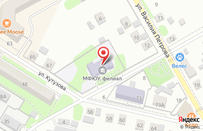 Московский финансово-юридический университет, Калужский филиал на карте