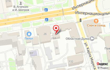 Адвокатский кабинет Тогушова Л.Ю. на карте
