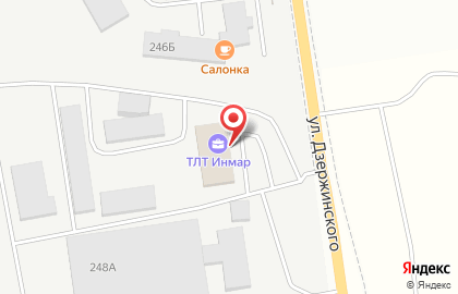 Компания Антарес на улице Дзержинского на карте