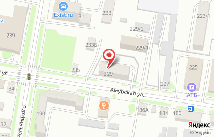 Сфера на Амурской улице на карте