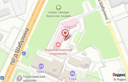 Аптека в Рязани на карте