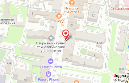 ОАО МДМ Банк на Московской улице на карте