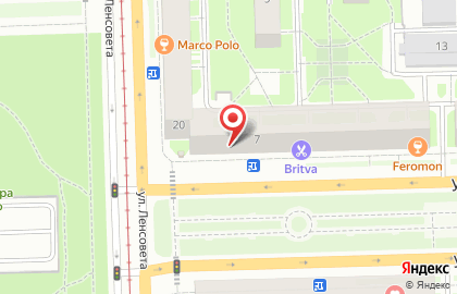 Магазин Спорт-Сервис в Московском районе на карте