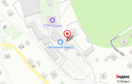 Торгово-производственная компания Завод оконных технологий в Старом Осколе на карте