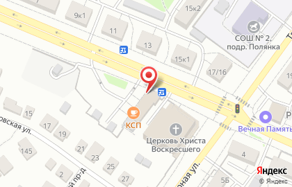 Продуктовый магазин в Твери на карте
