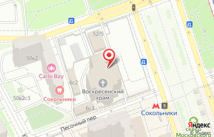 Киоск по продаже печатной продукции, район Сокольники на Сокольнической площади на карте