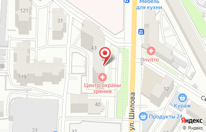 Магазин рыбы и морепродуктов Дары Моря в Центральном районе на карте