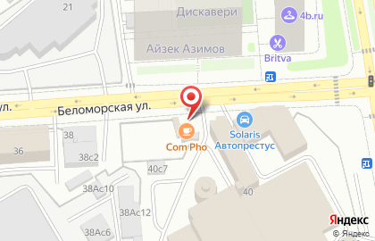 Горячая Лепешка на карте