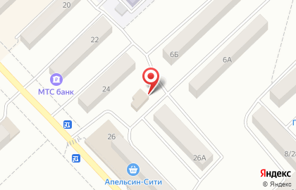 Клиника Добрый доктор на улице Комарова на карте