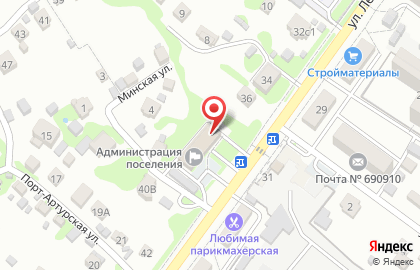 Продуктовый магазин во Владивостоке на карте