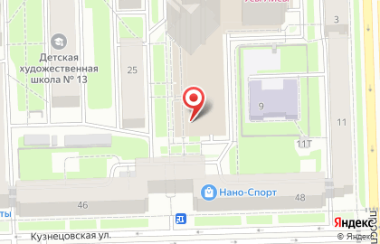 Продовольственный магазин на проспекте Юрия Гагарина на карте