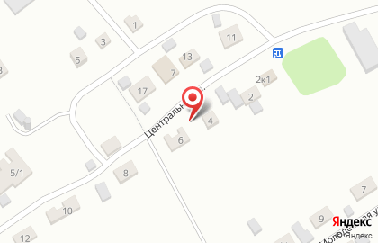 Продуктовый магазин на Центральной (н.п. Витаминка), 7 на карте