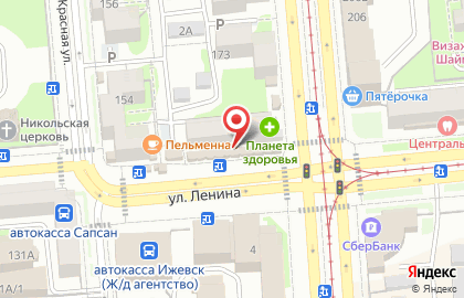 Магазин цветов в Ижевске на карте
