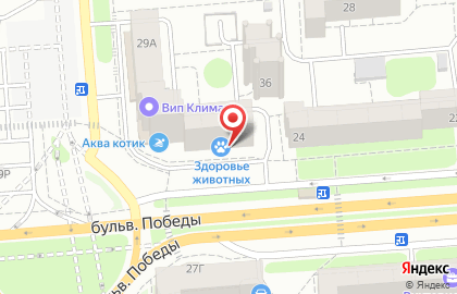 Клинико-диагностическая лаборатория KDL в Коминтерновском районе на карте