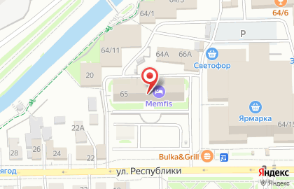 Адвокат Байдашова М.А. на карте