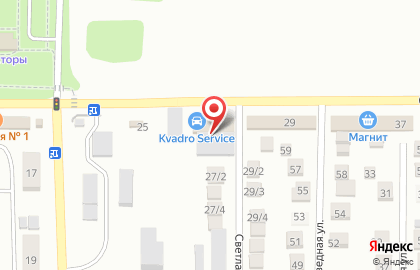 Торгово-сервисная фирма Квадро-сервис в Прикубанском районе на карте