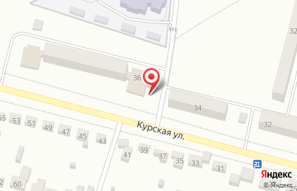 Супермаркет Пятёрочка на Курской улице на карте