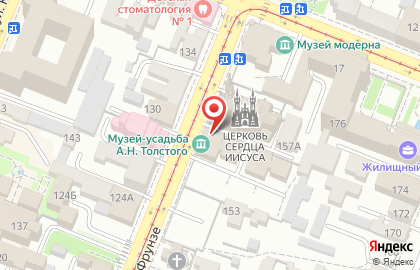 Музей-усадьба А.Н. Толстого на карте