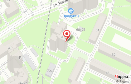 Парикмахерская в Санкт-Петербурге на карте