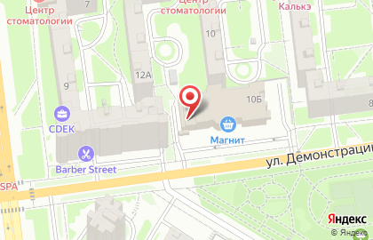 Магазин Fix Price в Советском районе на карте