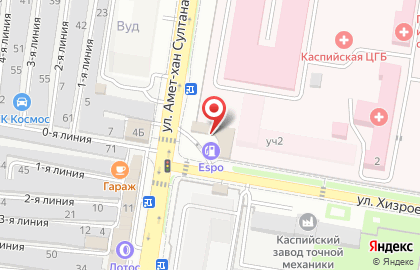 Espo в Каспийске на карте