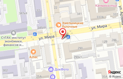 Магазин Мистер Слойкин на улице Мира, 290 к 2 на карте