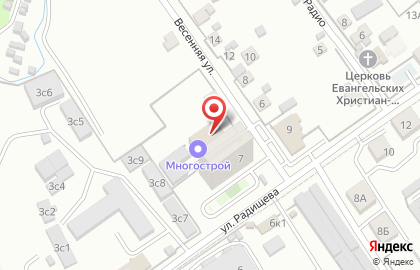 Компания МногоСтрой на карте