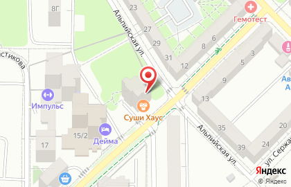 Магазин овощей и фруктов, ИП Сенин П.И. на карте