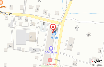 Салон-парикмахерская Виола на улице Некрасова на карте