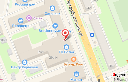 Интернет-магазин мебели Вашакомната.рф на Большой Санкт-Петербургской улице на карте